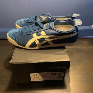 Onitsuka Tiger by Asics Men's Blue Sneakers - new with tag and box